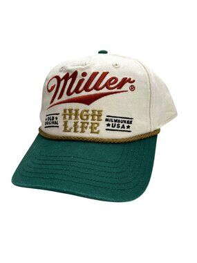 Miller High Life Hat Embroidered NWT
